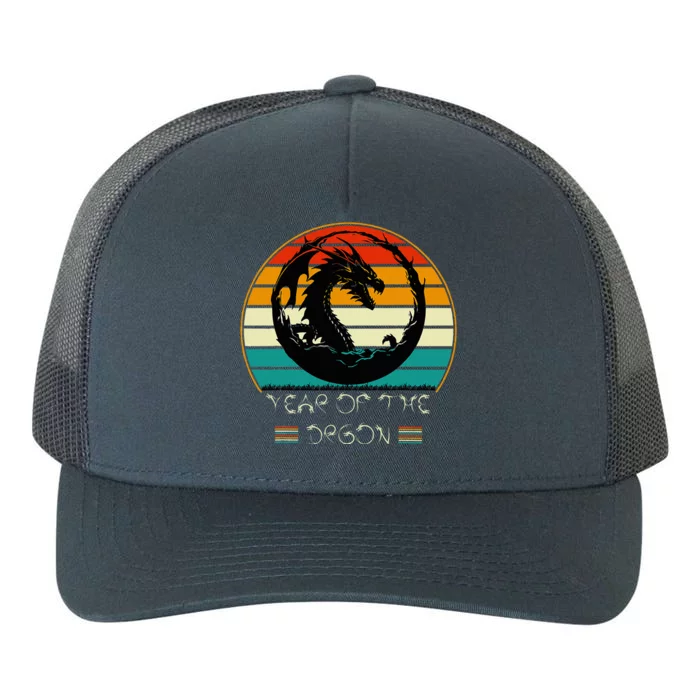 LetS Get Ready To Celebrate The New Year Of The Dragon 2024 Yupoong Adult 5-Panel Trucker Hat