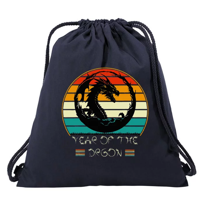 LetS Get Ready To Celebrate The New Year Of The Dragon 2024 Drawstring Bag