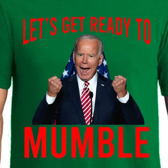 LetS Get Ready To Mumble Funny Biden Pajama Set