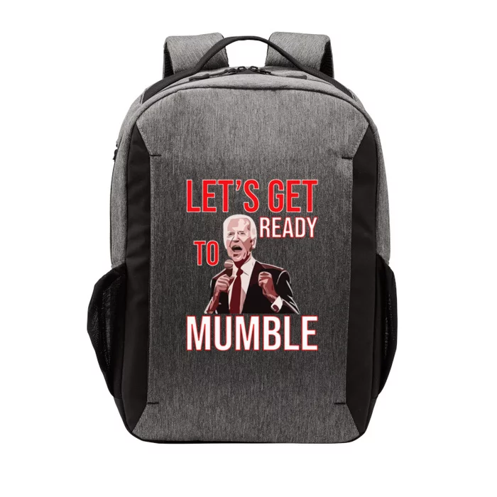 LetS Get Ready To Mumble Biden Vector Backpack