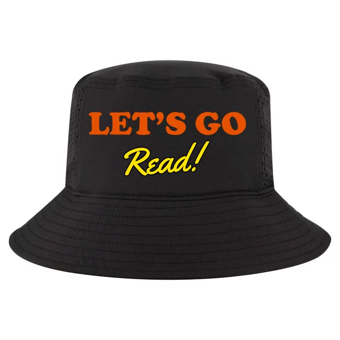 Lets Go Read Book Lover Cool Comfort Performance Bucket Hat