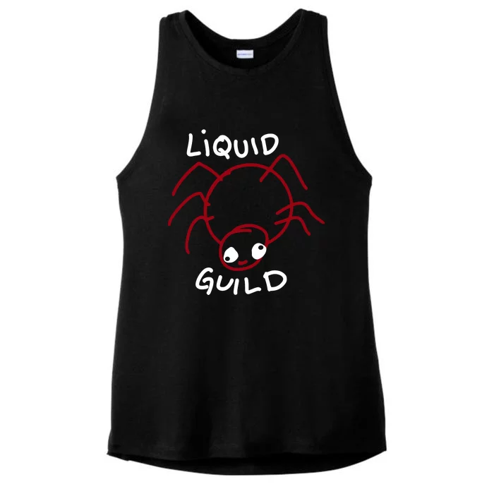 Liquid Guild Rwf Aap SpiDerp Ladies Tri-Blend Wicking Tank