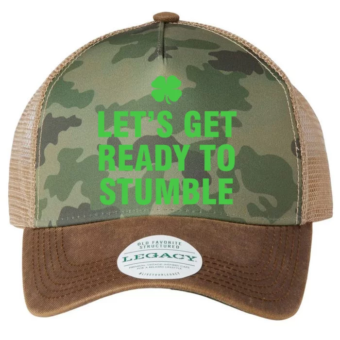 Let’S Get Ready To Stumble Gift Legacy Tie Dye Trucker Hat