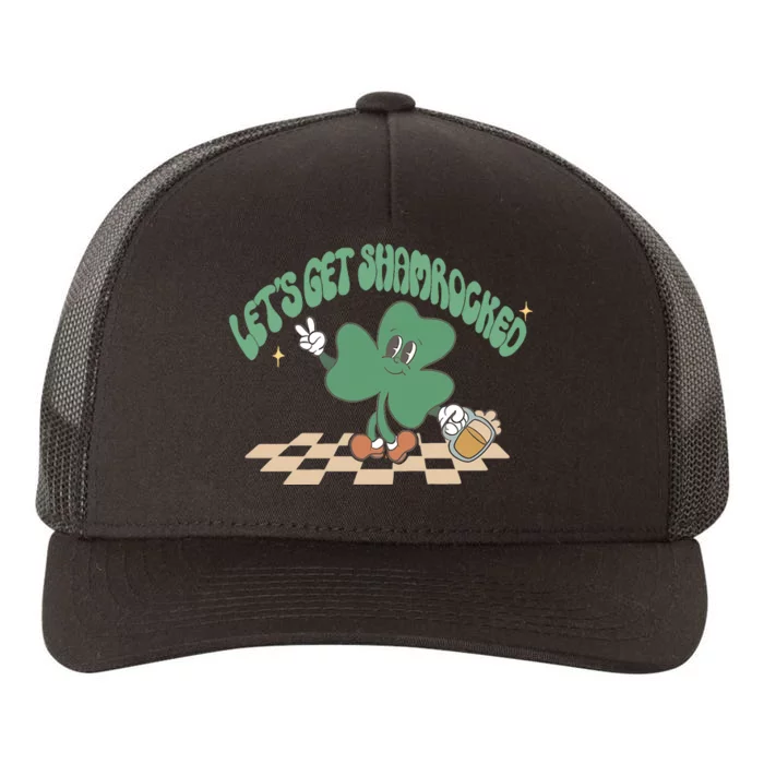 Let's Get Shamrocked Yupoong Adult 5-Panel Trucker Hat