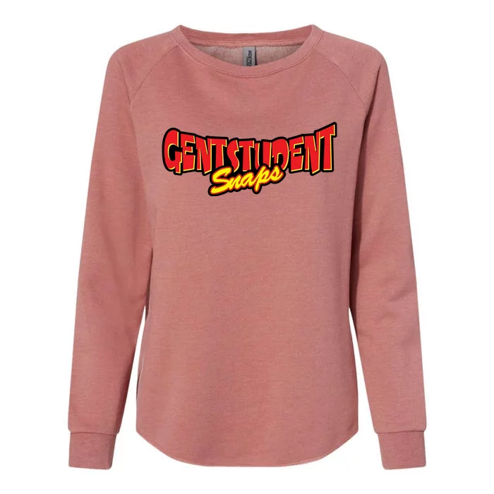 Limited Gentstudent Snaps Womens California Wash Sweatshirt