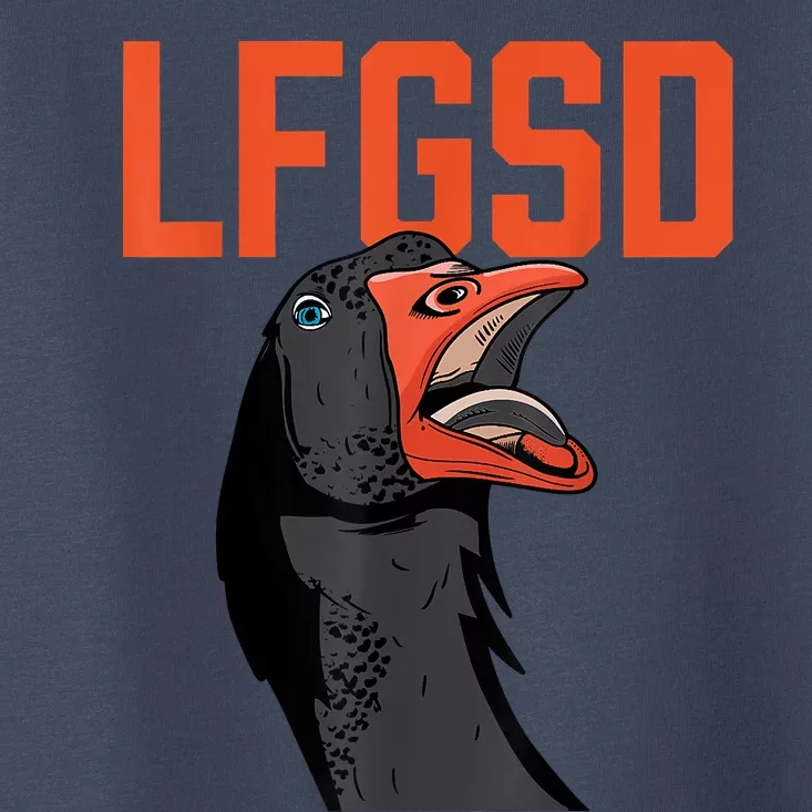 Let's Go San Diego Rally Goose LFGSD Toddler T-Shirt