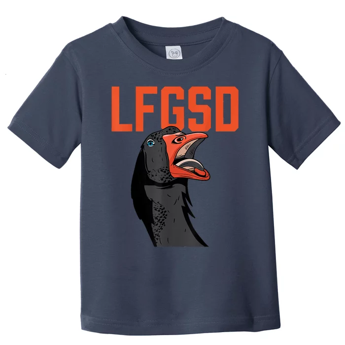 Let's Go San Diego Rally Goose LFGSD Toddler T-Shirt