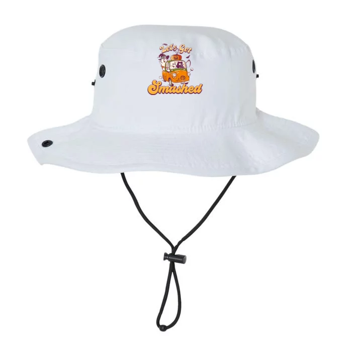 LetS Get Smashed Happy Halloween Cute Pumpkin Cat Ghost Boo Gift Legacy Cool Fit Booney Bucket Hat