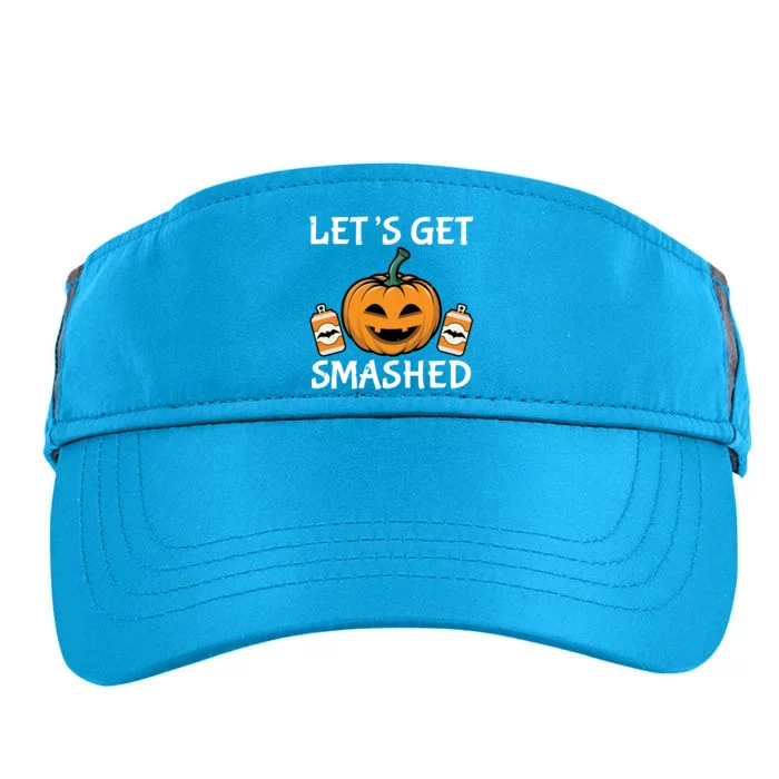 LetS Get Smashed Funny Halloween Custome Gift Adult Drive Performance Visor