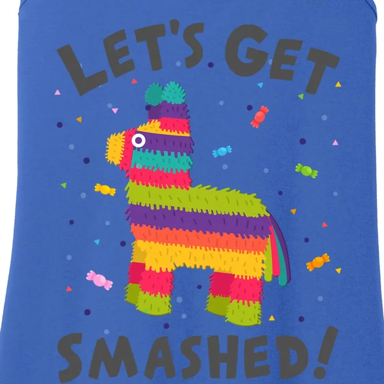 LetS Get Smashed Funny Pinata Cinco De Mayo Gift Ladies Essential Tank