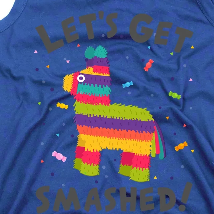 LetS Get Smashed Funny Pinata Cinco De Mayo Gift Tank Top