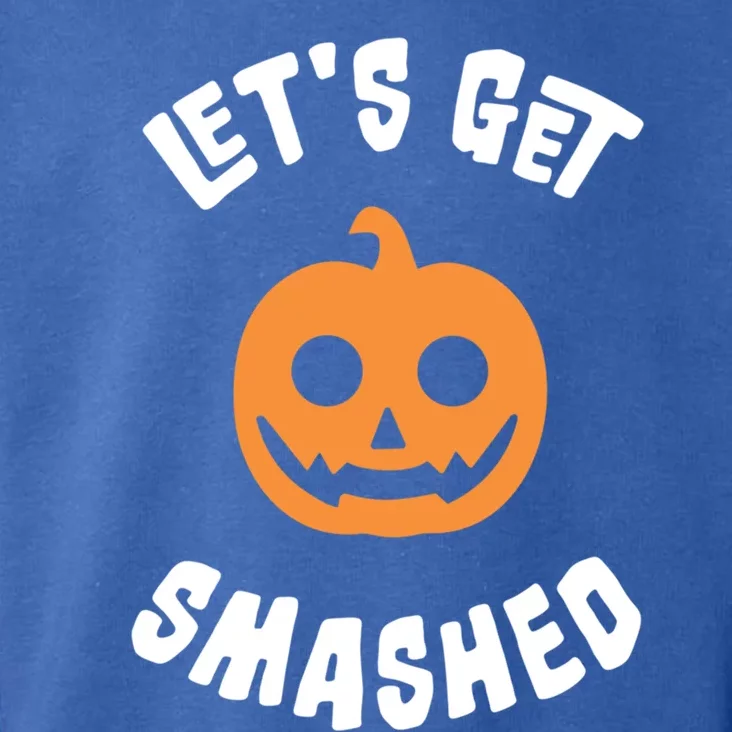 LetS Get Smashed Halloween Aesthetic Pumpkin Spooky Season Funny Gift Toddler Hoodie