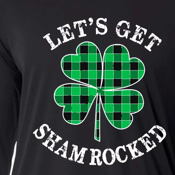 Let's Get Shamrocked: St. Patrick's Day Design With Clover Cooling Performance Long Sleeve Crew