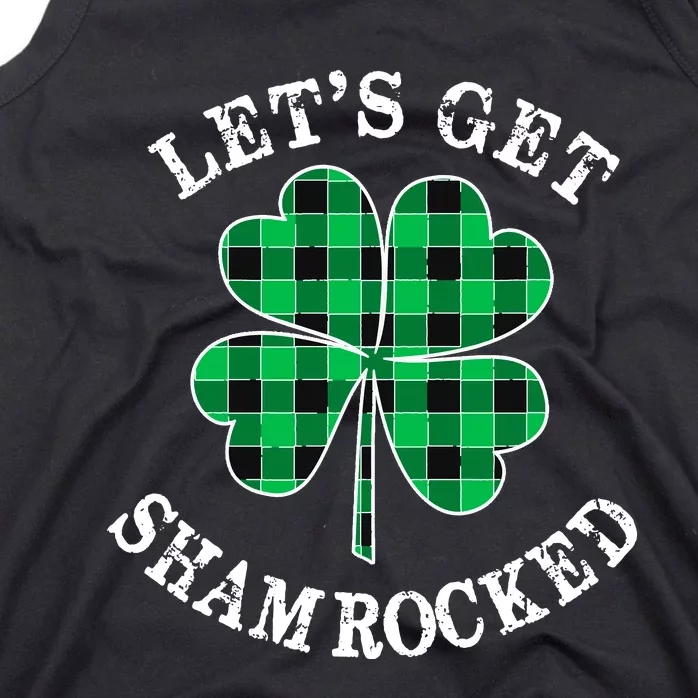 Let's Get Shamrocked: St. Patrick's Day Design With Clover Tank Top