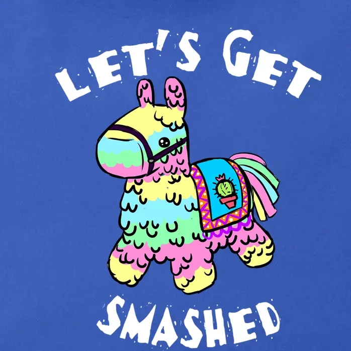 LetS Get Smashed Mexican Party Gift Zip Tote Bag