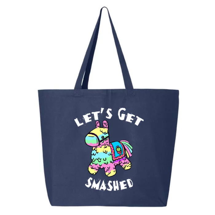 LetS Get Smashed Mexican Party Gift 25L Jumbo Tote