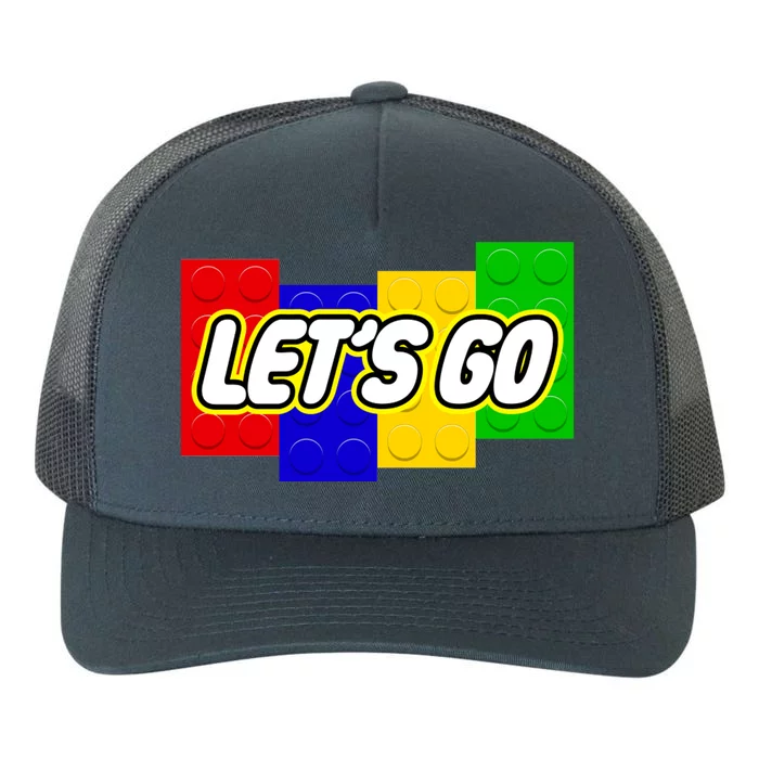 Let's Go Spoof Parody Logo Yupoong Adult 5-Panel Trucker Hat