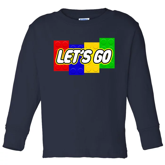 Let's Go Spoof Parody Logo Toddler Long Sleeve Shirt