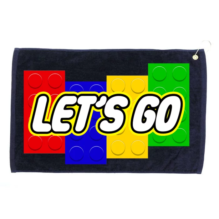 Let's Go Spoof Parody Logo Grommeted Golf Towel