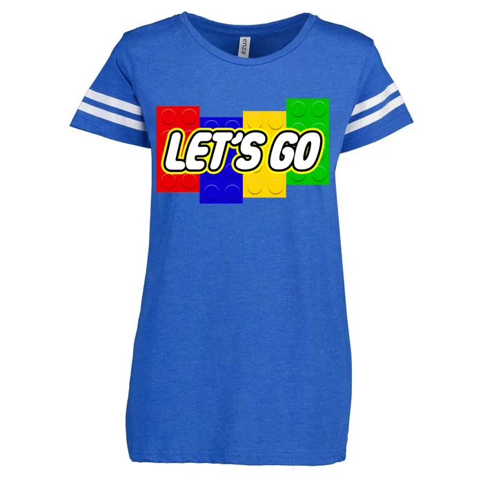 Let's Go Spoof Parody Logo Enza Ladies Jersey Football T-Shirt