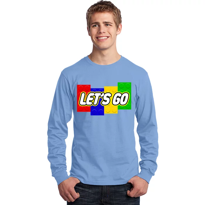 Let's Go Spoof Parody Logo Long Sleeve Shirt