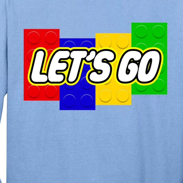 Let's Go Spoof Parody Logo Long Sleeve Shirt