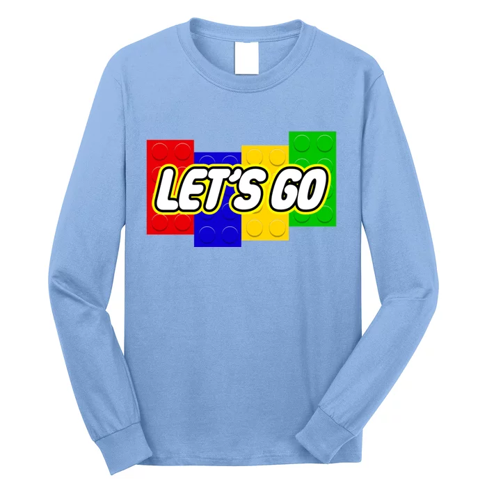 Let's Go Spoof Parody Logo Long Sleeve Shirt