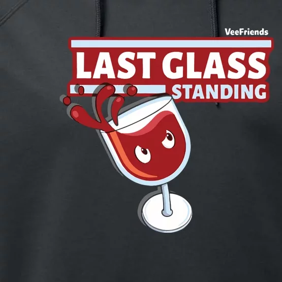 Last Glass Standing Performance Fleece Hoodie