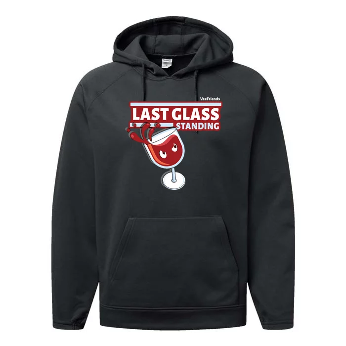 Last Glass Standing Performance Fleece Hoodie