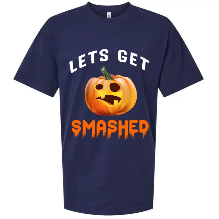 Lets Get Smashed Gift Sueded Cloud Jersey T-Shirt