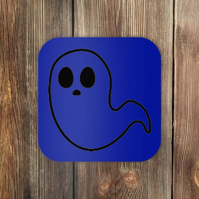 Little Ghost Subtle Halloween Fall Minimal Spooky Season Coaster