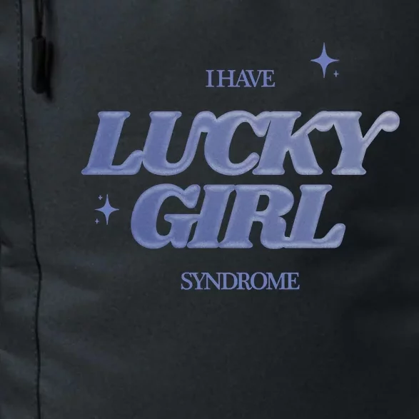 Lucky Girl Syndrome 777 Angel Number Manifestation Daily Commute Backpack