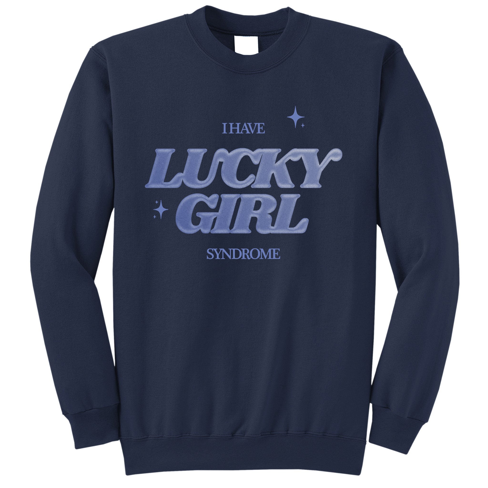 Lucky Girl Syndrome Hoodie Manifestation Sweatshirt I Am so Lucky