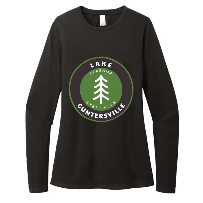 Lake Guntersville State Park Alabama Al Tree Badge Vacation Womens CVC Long Sleeve Shirt