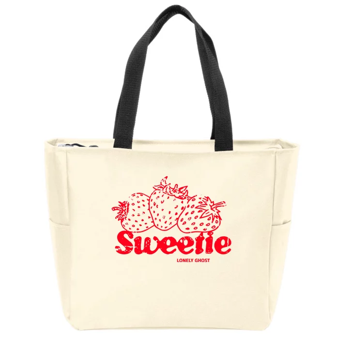 Lonely Ghost Shop Sweetie Zip Tote Bag