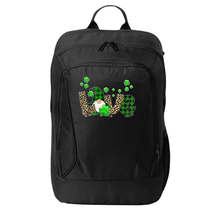 Love Gnome St Patrick's Day City Backpack