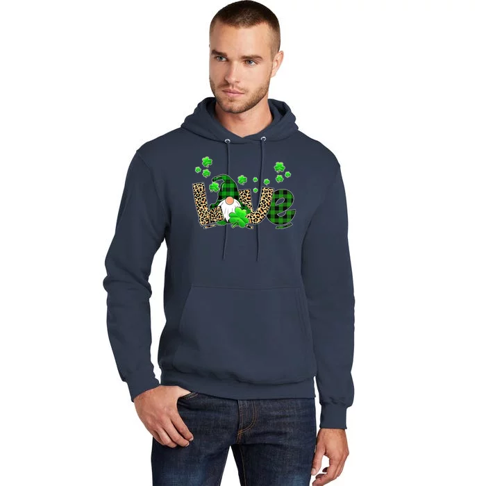 Love Gnome St Patrick's Day Tall Hoodie