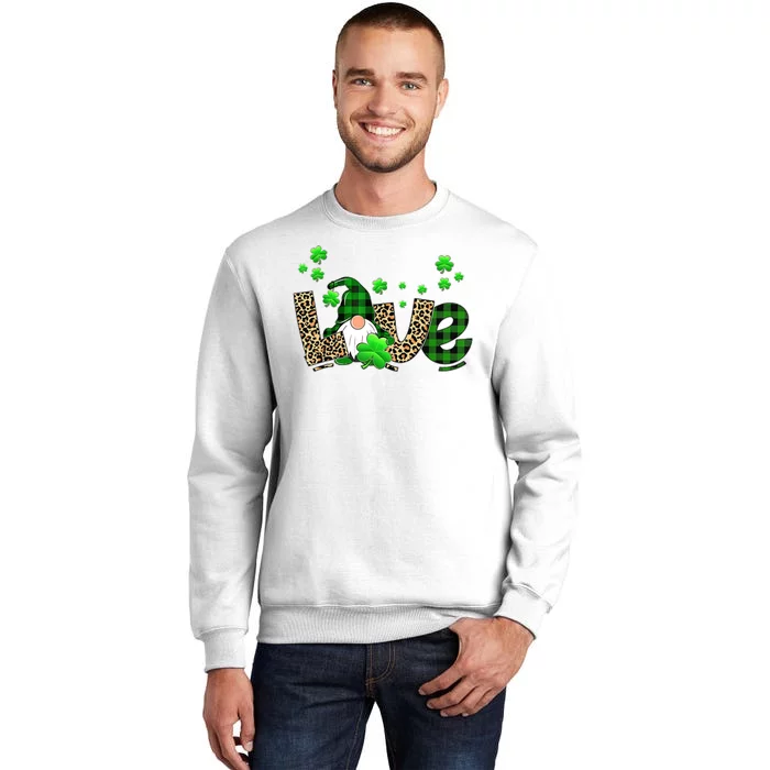 Love Gnome St Patrick's Day Sweatshirt