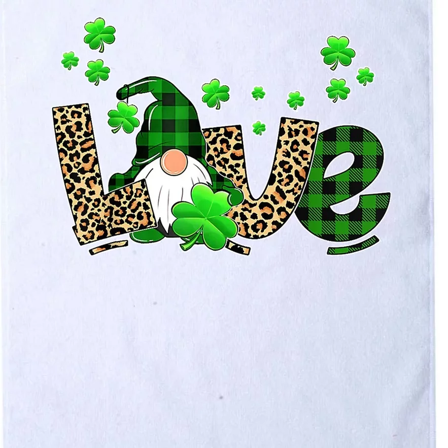 Love Gnome St Patrick's Day Platinum Collection Golf Towel