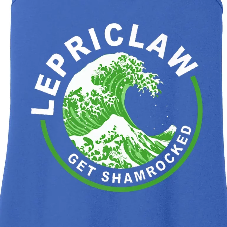 Lepriclaw Get Shamrocked Ing St Patrick's Day Great Gift Ladies Essential Tank