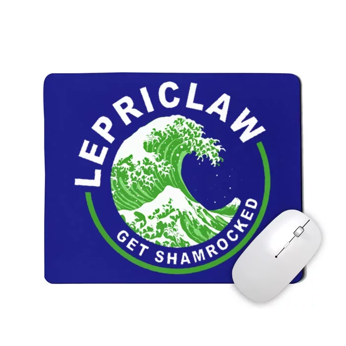 Lepriclaw Get Shamrocked Ing St Patrick's Day Great Gift Mousepad