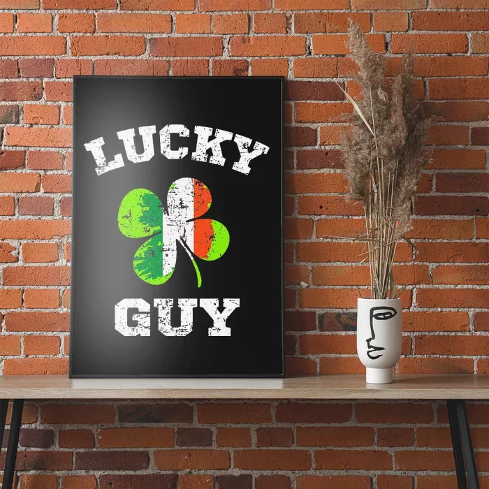 Lucky Guy St. Pat's Day Irish Design Poster