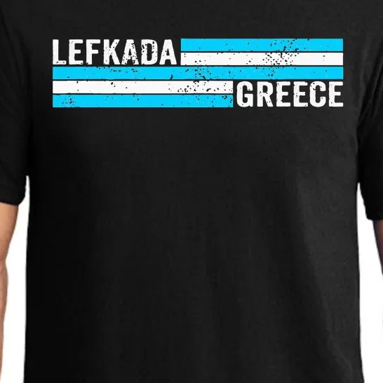 Lefkada Greece Souvenir Pajama Set