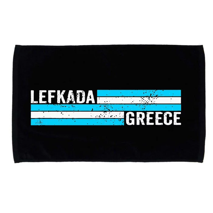 Lefkada Greece Souvenir Microfiber Hand Towel