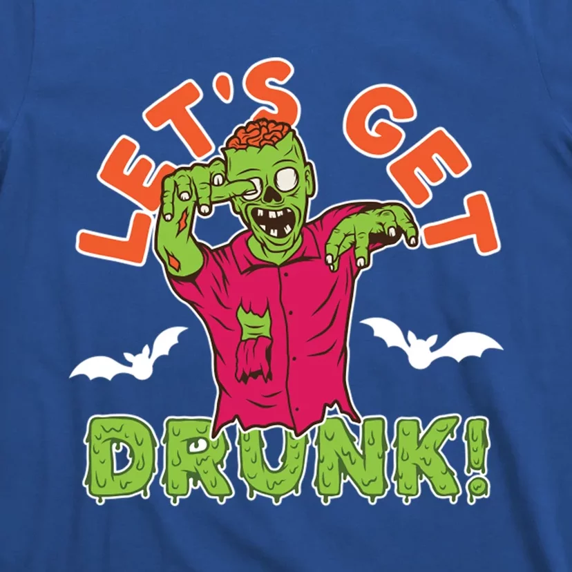 LetS Get Smashed Zombie Halloween Beer Oktoberfest Cute Gift T-Shirt