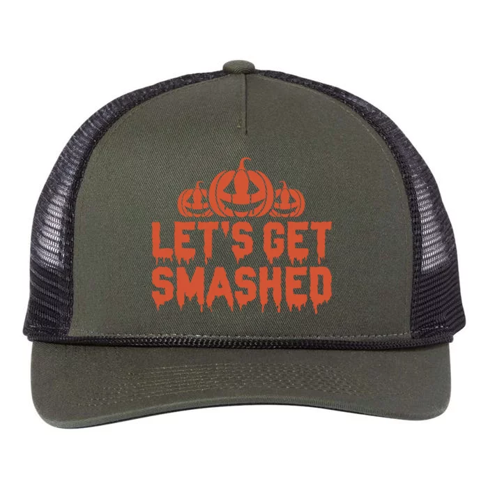 LetS Get Smashed! Gift Retro Rope Trucker Hat Cap