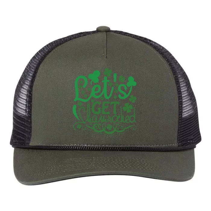 Let's Get Shamrocked Retro Rope Trucker Hat Cap