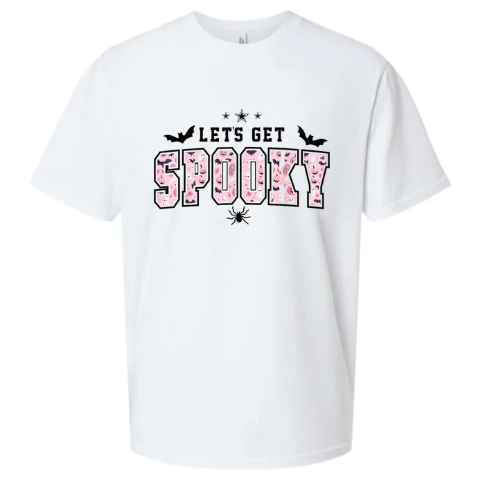 LetS Get Spooky Sueded Cloud Jersey T-Shirt