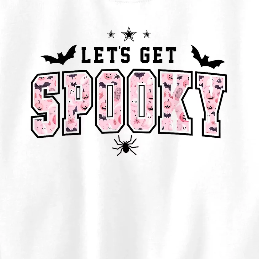 LetS Get Spooky Kids Sweatshirt