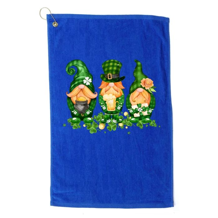 Lucky Gnome St Patrick's Day Festive Platinum Collection Golf Towel